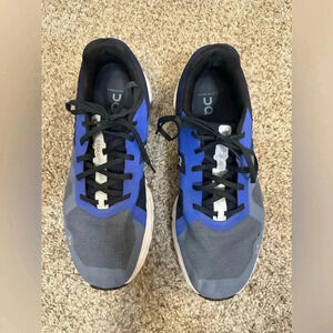On Running Men's Cloudrunner Shoes - Metal / Midnight 10.5